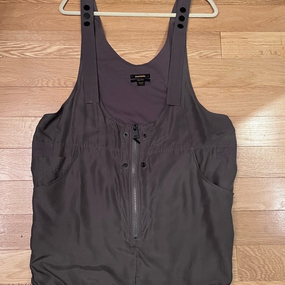 Diesel gray tank tunic top - Picture 3 of 4